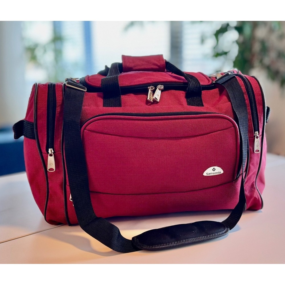 Samsonite Weekend Bag MONTE CARLO 2 Travel Gym 3-compartment  19x12x14"